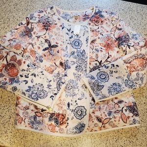 Loft SZ 14 NWT Quilted Jacket